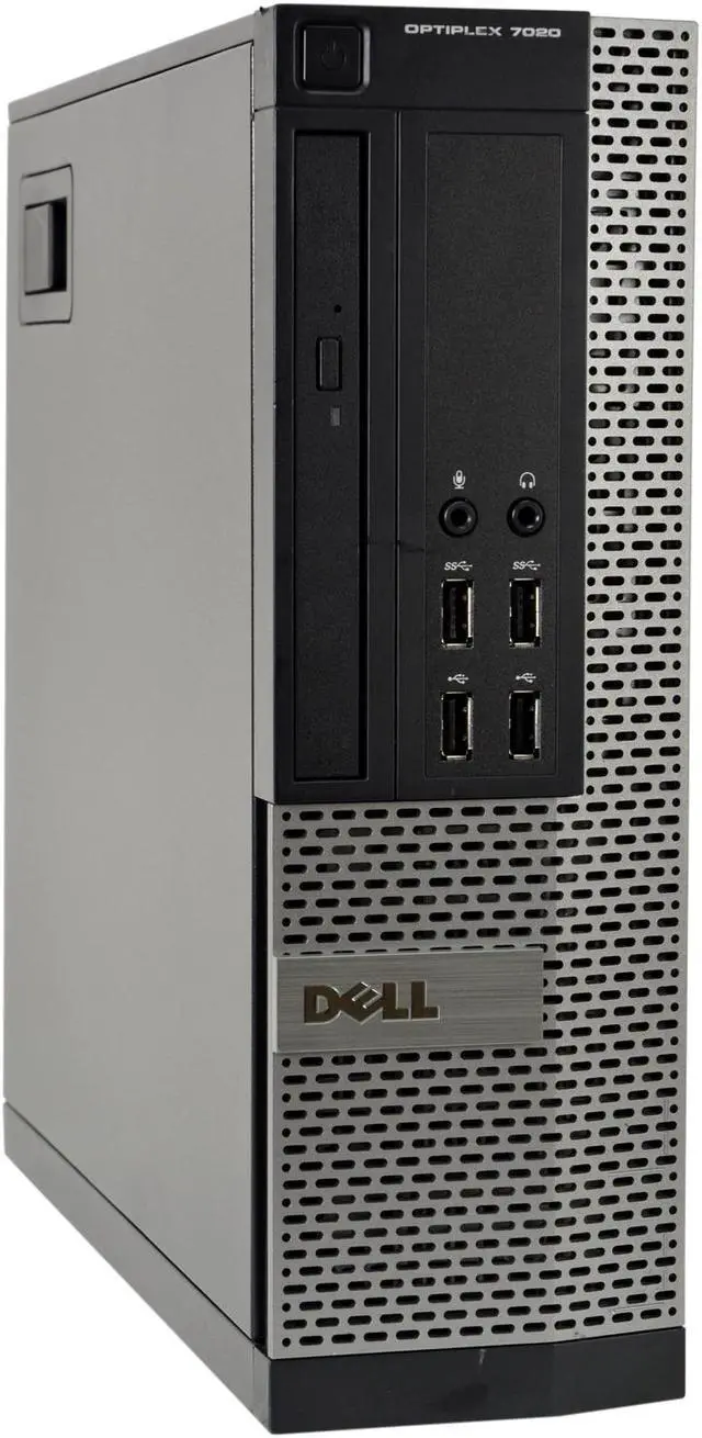 Main image of DELL Desktop Computer 7020-SFF Intel Core i7-4770 16 GB 512GB SSD Intel HD Graphics Windows 10 Pro