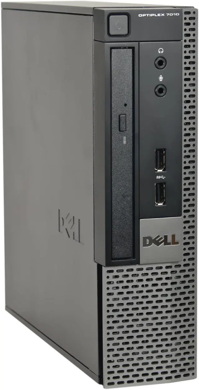 Main image of Refurbished Dell 7010-USFF Core i5-3470 3.2GHz, 8GB, 128GB SSD, DVD, Windows 10 Pro (64bit)