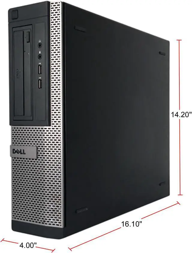 Alt view image 4 of 6 - DELL Grade A Desktop Computer OptiPlex 3010 Intel Core i5-3470 12GB DDR3 Intel HD Graphics 2500 Windows 10 Home