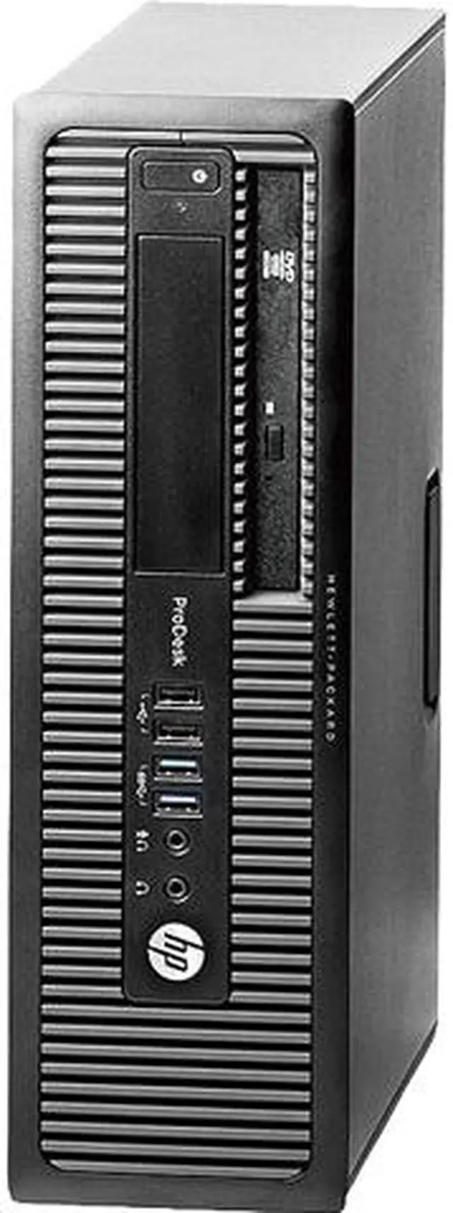 Main image of HP Desktop Computer ProDesk 600 G1 Intel Core i5 4th Gen 4590 (3.30 GHz) 8 GB DDR3 256 GB SSD Intel HD Graphics 4600 Windows 10 Pro 64-bit (Includes Keyboard & Mouse)