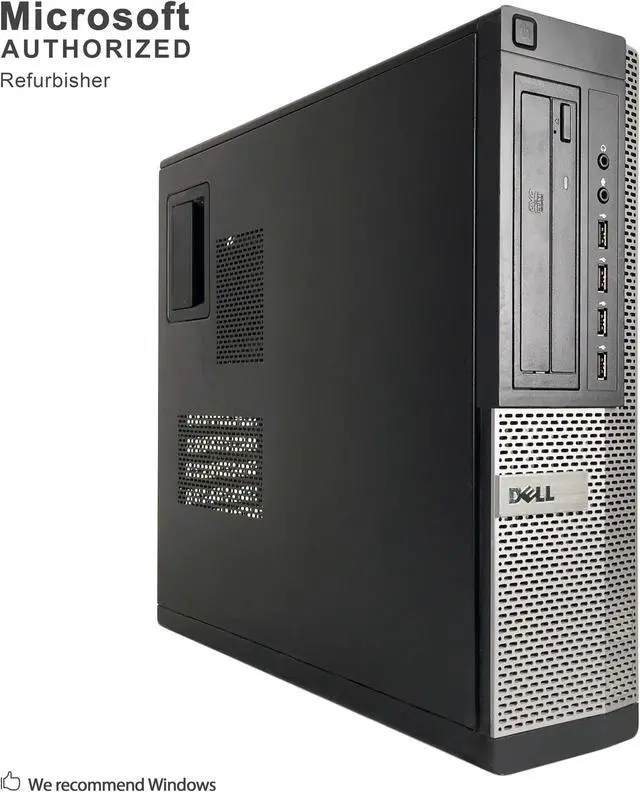 Alt view image 4 of 4 - Refurbished Dell Grade A OptiPlex 790 Desktop Computer, Intel Core I5-2500 (3.3 GHz), 8 GB DDR3, 360 GB SSD, DVD, WIFI, Win 10 Home 64-bit( EN/ES), 1 Year warranty