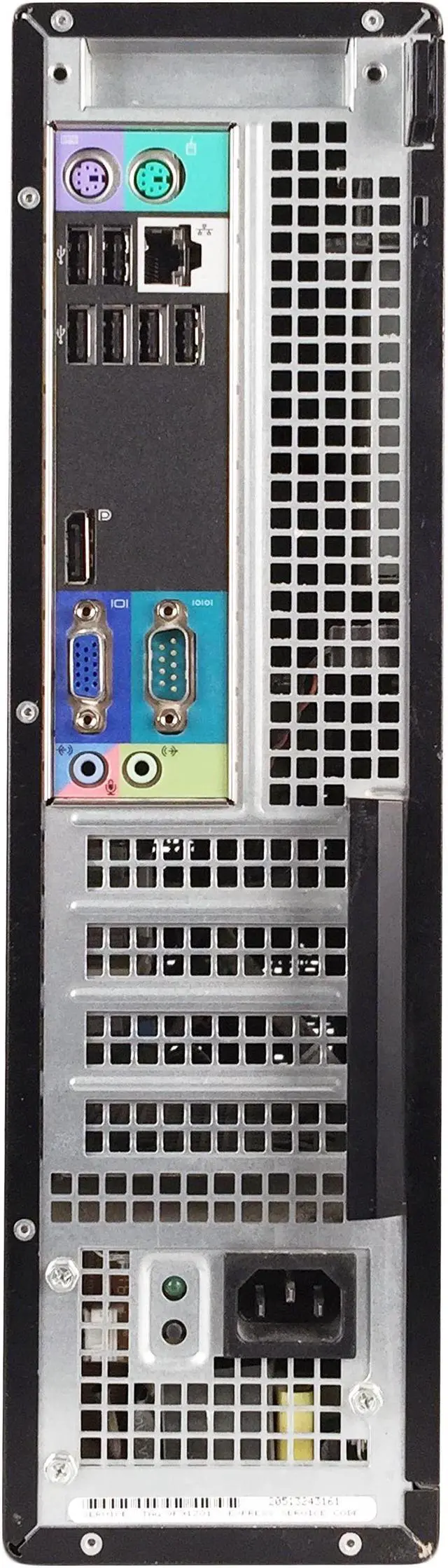 Alt view image 2 of 4 - Refurbished Dell Grade A OptiPlex 790 Desktop Computer, Intel Core i5-2400 (3.10 GHz), 8 GB DDR3, 120 GB SSD, DVD, Windows 10 Home 64-bit