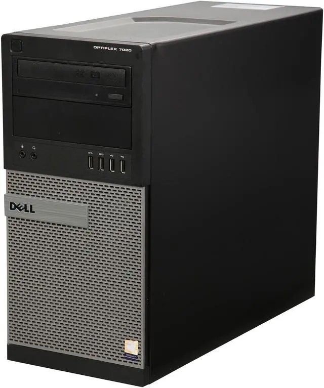 Alt view image 3 of 9 - DELL Desktop Computer OptiPlex 7020 Intel Core i5-4590 12GB DDR3 3TB HDD 120GB SSD Intel HD Graphics Windows 10 Pro 64-bit