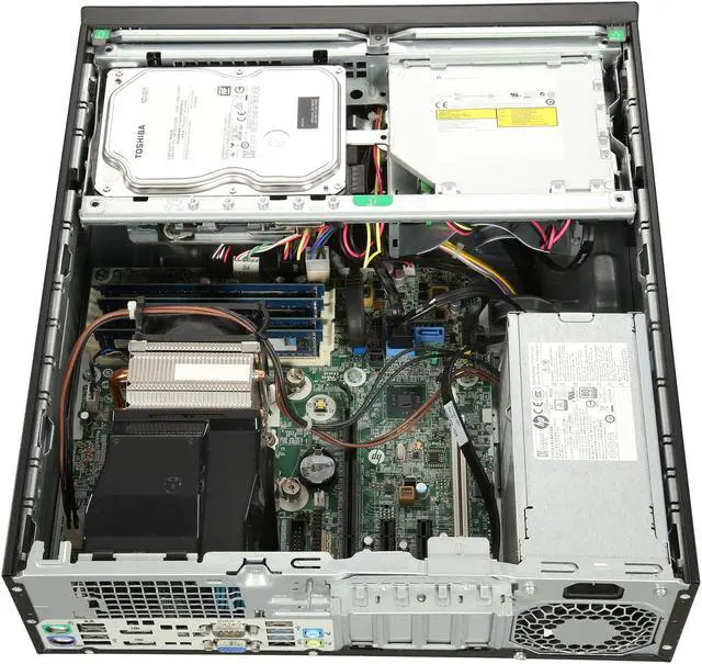 Alt view image 6 of 8 - HP Desktop Computer EliteDesk 800 G1 Intel Core i5-4570 16GB DDR3 500GB HDD Intel HD Graphics 4600 Windows 10 Pro