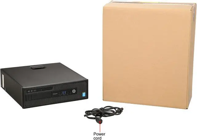 Alt view image 8 of 8 - HP Desktop Computer EliteDesk 800 G1 Intel Core i5-4570 16GB DDR3 500GB HDD Intel HD Graphics 4600 Windows 10 Pro