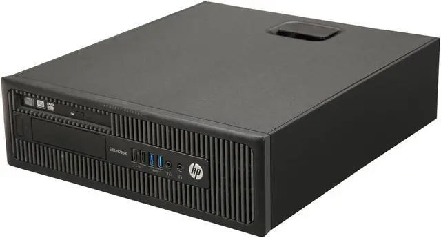 Alt view image 3 of 9 - HP Grade A Desktop Computer EliteDesk 800 G1 Intel Core i5-4570 8GB DDR3 240GB SSD Windows 10 Pro