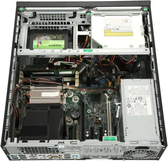 Alt view image 5 of 9 - HP Grade A Desktop Computer EliteDesk 800 G1 Intel Core i5-4570 8GB DDR3 240GB SSD Windows 10 Pro