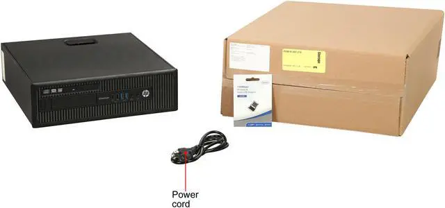 Alt view image 9 of 9 - HP Grade A Desktop Computer EliteDesk 800 G1 Intel Core i5-4570 8GB DDR3 240GB SSD Windows 10 Pro