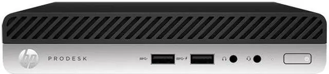 Alt view image 2 of 3 - HP Desktop Computer ProDesk 405 G4 6VC52UT#ABA AMD Ryzen 5 2400GE 8GB DDR4 256GB SSD AMD Radeon RX Vega 11 Windows 10 Pro