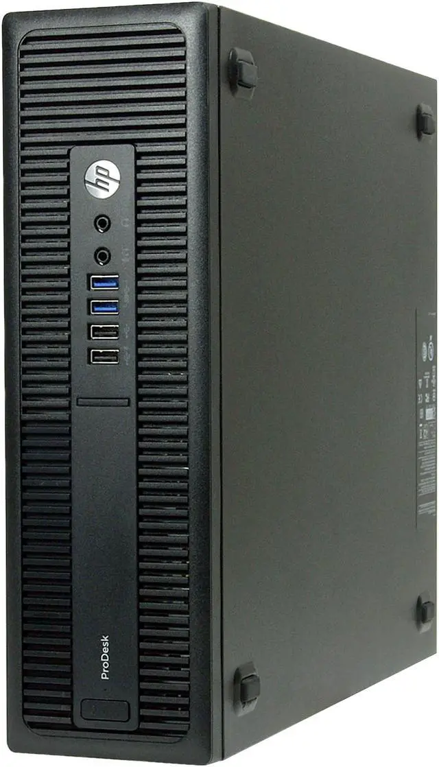 Main image of HP Grade A Desktop Computer 600 G2 Intel Core i5-6500 8GB DDR4 480GB SSD Intel HD Graphics 530 Windows 10 Pro 64-bit