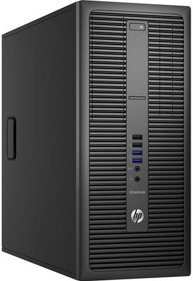 Refurbished HP Grade A EliteDesk 800G2 Tower PC Intel Core i5-6500 3.2 GHz  8 GB DDR4 120 GB SSD + 1 TB DVD WiFi Bluetooth 4.0 Window 10 Home 64-Bit