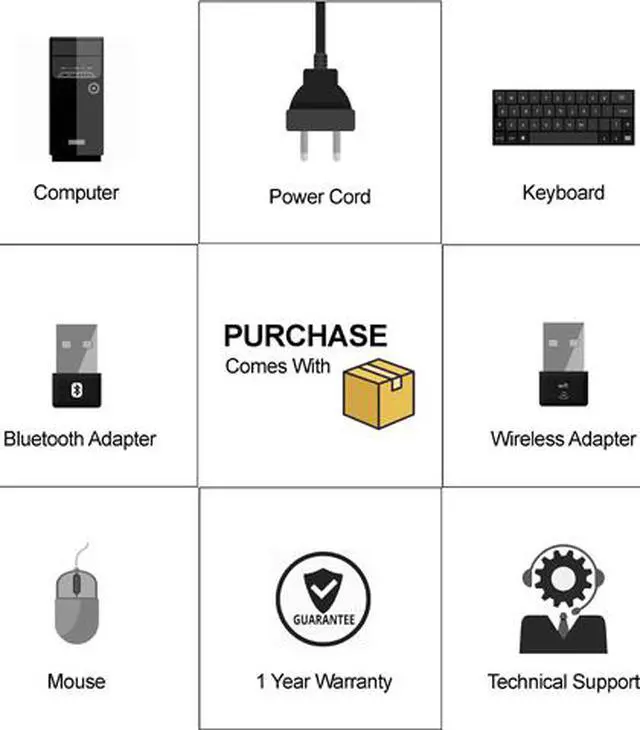 Alt view image 4 of 4 - Refurbished HP Grade A EliteDesk 800 G2 Tower PC Intel Core i5-6500 3.2 GHz 12 GB DDR4 512 GB SSD + 1 TB DVD WiFi Bluetooth 4.0 Windows 10 Home 64-bit (Multi-Language)
