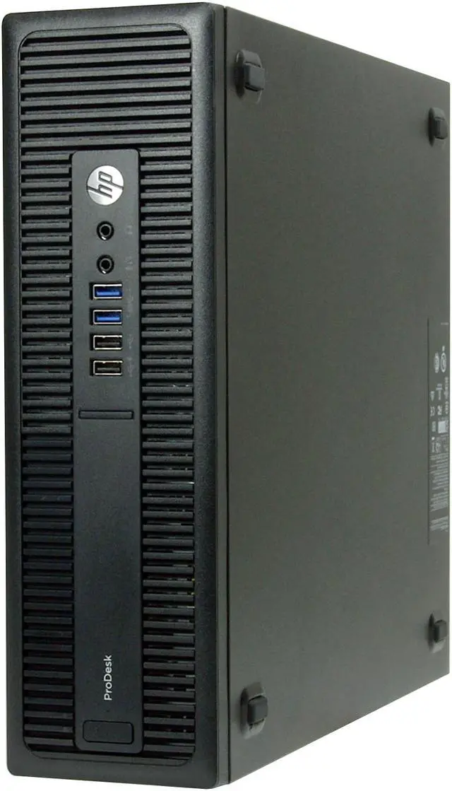 Main image of HP Desktop Computer 600 G2-SFF Intel Core i5-6500 16 GB 240GB SSD Intel HD Graphics 530 Windows 10 Pro