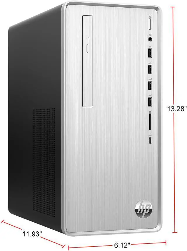 Alt view image 5 of 5 - HP Desktop Computer Pavilion TP01-0050 Intel Core i5-9400 12GB DDR4 1TB HDD 256GB SSD Intel UHD Graphics 630 Windows 10 Home 64-bit