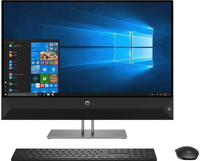 Main image of HP All-in-One Computer Pavilion 27-xa0149 Intel Core i5 9th Gen 9400T (1.80GHz) 8GB DDR4 1TB HDD 256 GB PCIe SSD 27" Windows 10 Home 64-bit