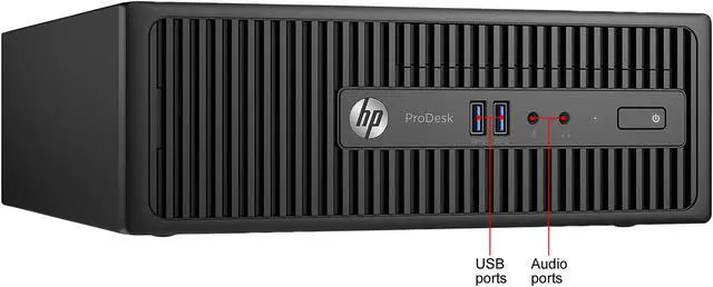 Alt view image 5 of 5 - HP Grade A ProDesk 400 G3 SFF Intel Core i5 6500 (3.20 GHz) 8 GB RAM 2 TB HDD DVDRW WIFI BT Windows 10 Home (Multi-language)