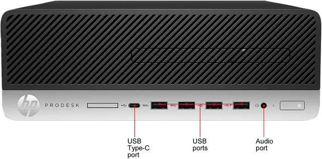 Alt view image 5 of 5 - HP Grade A ProDesk 600 G3 SFF Intel Core i5 6500 (3.20 GHz) 16 GB RAM 3 TB HDD DVDRW WIFI BT Windows 10 Pro (Multi-language)