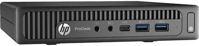 Main image of HP Grade A Desktop Computer 600 G2-MINI Intel Core i5-6500T 8GB DDR4 240GB SSD Intel HD Graphics 530 Windows 10 Pro 64-bit