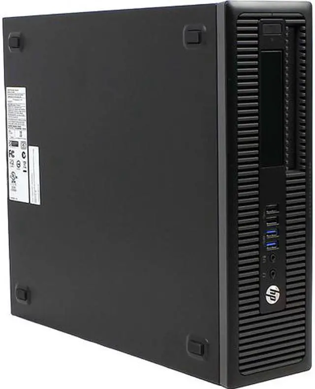 Main image of HP Grade A Desktop Computer ProDesk 600 G1 Intel Core i5-4590 8GB DDR3 1TB HDD 256GB SSD Intel HD Graphics 4600 Windows 10 Pro