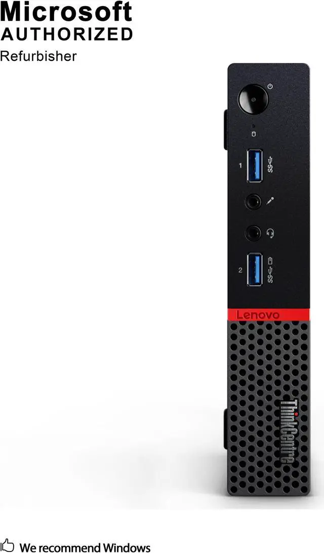 Main image of Refurbished Lenovo ThinkCentre M900 Tiny Intel Core i5 6500T 2.50 GHz / 8 GB DDR4 / 240GB SSD WIFI / HDMI Cable / Bluetooth 4.0 / VGA / DP / Windows 10 Professional 64 Bits / 1 Year Warranty