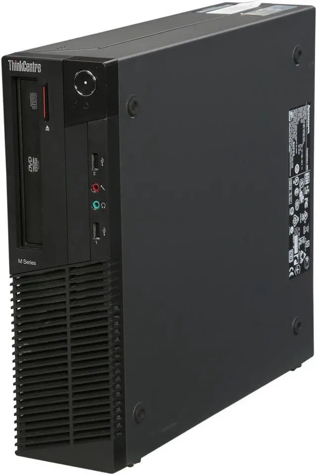 Alt view image 4 of 8 - Lenovo Grade A Desktop Computer ThinkCentre M82 Intel Core i5-3470 4 GB 250GB HDD Windows 7 Professional