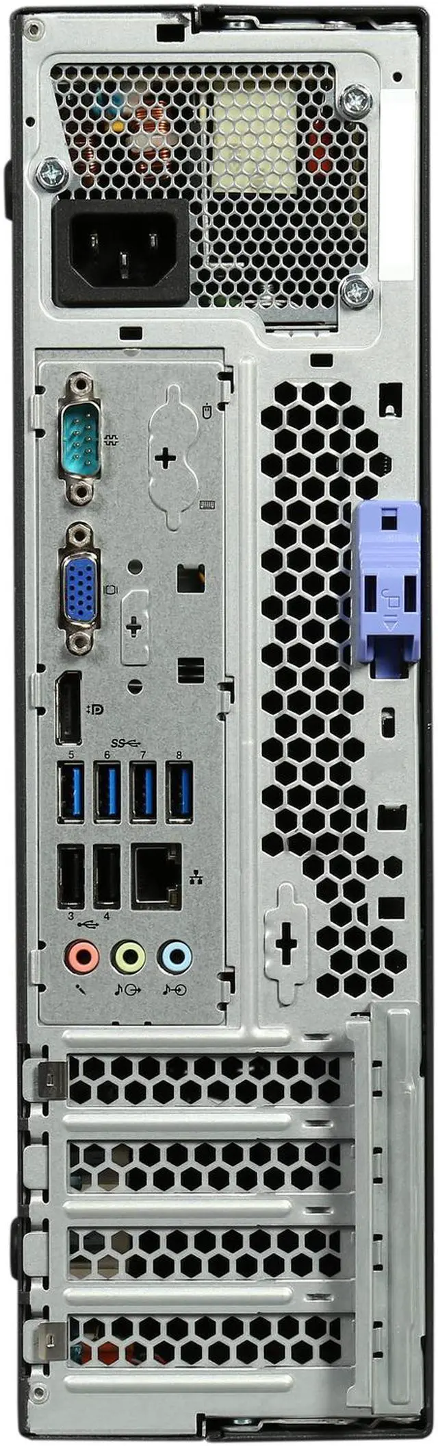 Alt view image 9 of 8 - Lenovo Grade A Desktop Computer ThinkCentre M82 Intel Core i5-3470 4 GB 250GB HDD Windows 7 Professional