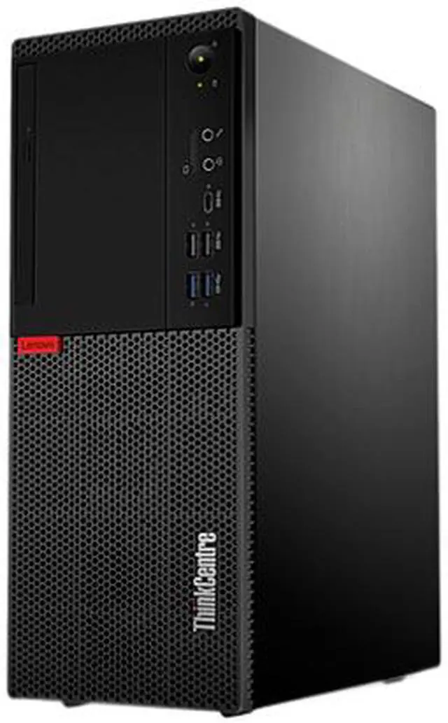 Alt view image 2 of 5 - Lenovo Desktop Computer ThinkCentre M720 (10SQ0015US) Intel Core i7-8700 8GB DDR4 1TB HDD NVIDIA GeForce GT 730 Windows 10 Pro 64-Bit