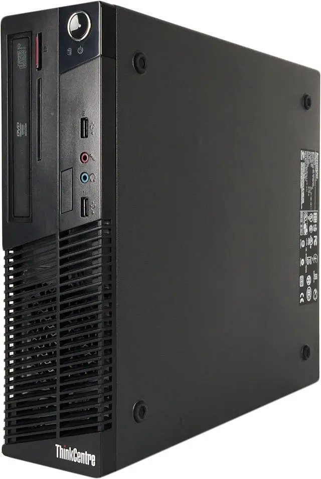 Alt view image 2 of 4 - Certified Refurbished 2018 Lenovo ThinkCenter M73 SFF Intel i5 4570 3.20GHz, 8GB DDR3, 2TB HDD, DVD, WIFI, BT 4.0, HDMI, USB 3.0, VGA, DP Port, Windows 10 Professional 64 Bits