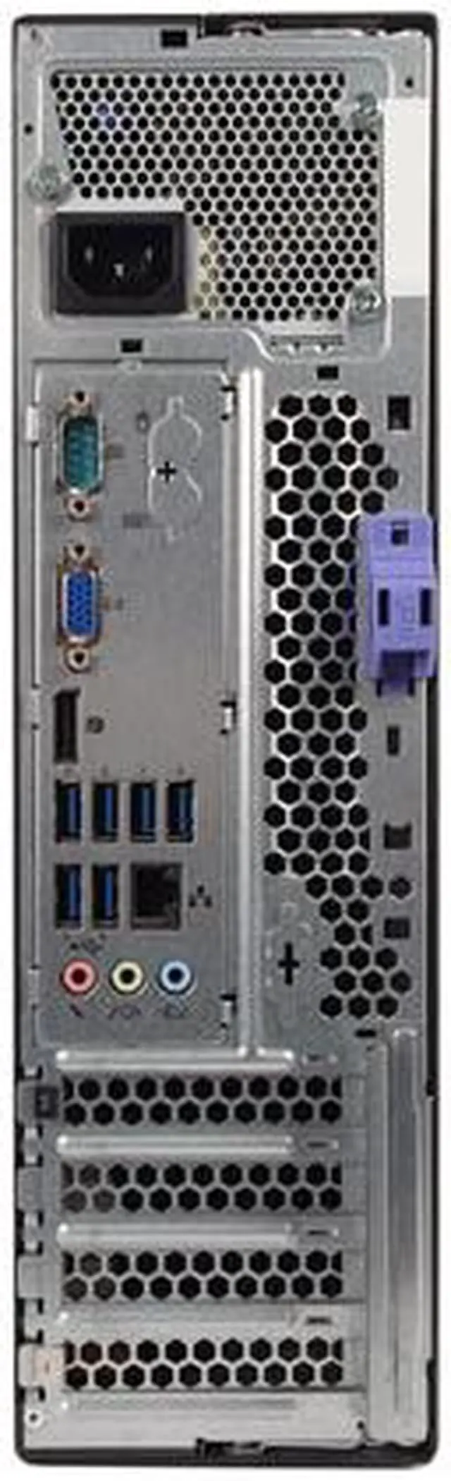 Alt view image 3 of 4 - Certified Refurbished 2018 Lenovo ThinkCenter M82P SFF Intel i5 3570 3.40GHz, 12GB DDR3, Brand New 240GB SSD, DVD, WIFI, BT 4.0, HDMI, USB 3.0, VGA, DP Port, Windows 10 Professional 64 Bits