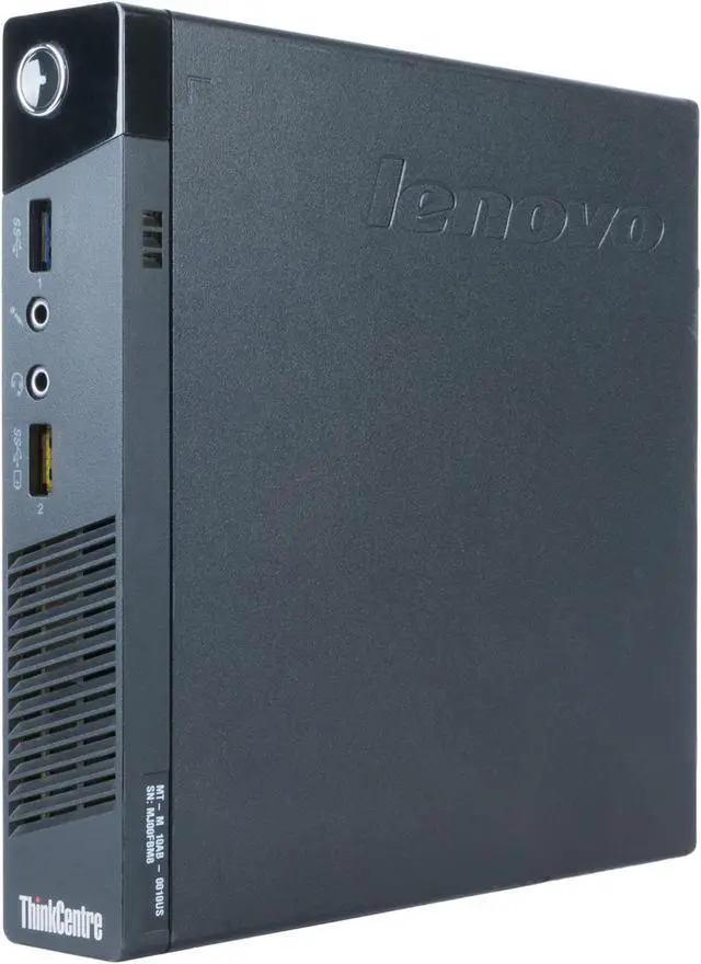 Alt view image 2 of 4 - Certified Refurbished Lenovo ThinkCentre M93P Tiny Intel Core i5 4570T 2.90GHz, 8GB DDR3, Brand New 240GB SSD, WIFI, BT 4.0, HDMI, USB 3.0, VGA, DP Port, Windows 10 Professional 64 Bits