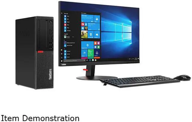 Alt view image 7 of 8 - Lenovo Desktop Computer ThinkCentre M920 (10SJ000LUS) Intel Core i5-8500 8GB DDR4 256GB SSD Intel UHD Graphics 630 Windows 10 Pro 64-bit