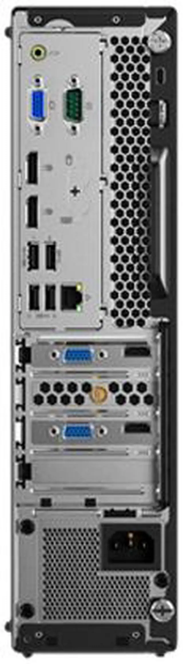 Alt view image 5 of 8 - Lenovo Desktop Computer ThinkCentre M920 (10SJ000LUS) Intel Core i5-8500 8GB DDR4 256GB SSD Intel UHD Graphics 630 Windows 10 Pro 64-bit