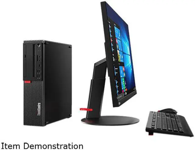 Alt view image 8 of 8 - Lenovo Desktop Computer ThinkCentre M920 (10SJ000LUS) Intel Core i5-8500 8GB DDR4 256GB SSD Intel UHD Graphics 630 Windows 10 Pro 64-bit