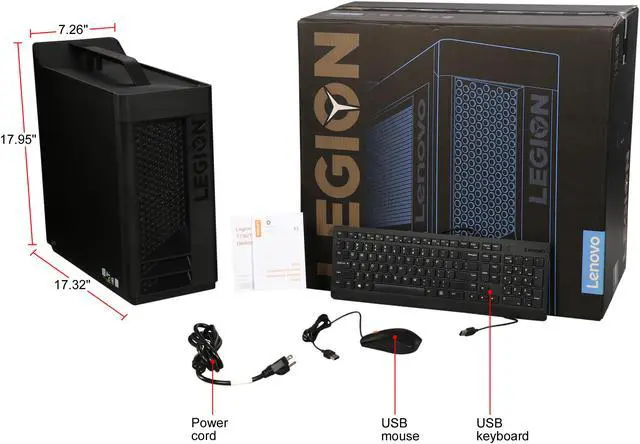 Alt view image 11 of 10 - Lenovo Gaming Desktop Legion T530-28ICB 90JL007SUS Intel Core i7-8700 8GB DDR4 1TB HDD GeForce GTX 1050 Ti Windows 10 Home 64-bit
