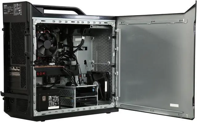 Alt view image 6 of 10 - Lenovo Gaming Desktop Legion T530-28APR 90JY0016US AMD Ryzen 5 2400G 8GB DDR4 1TB HDD AMD Radeon RX 570 Windows 10 Home 64-Bit
