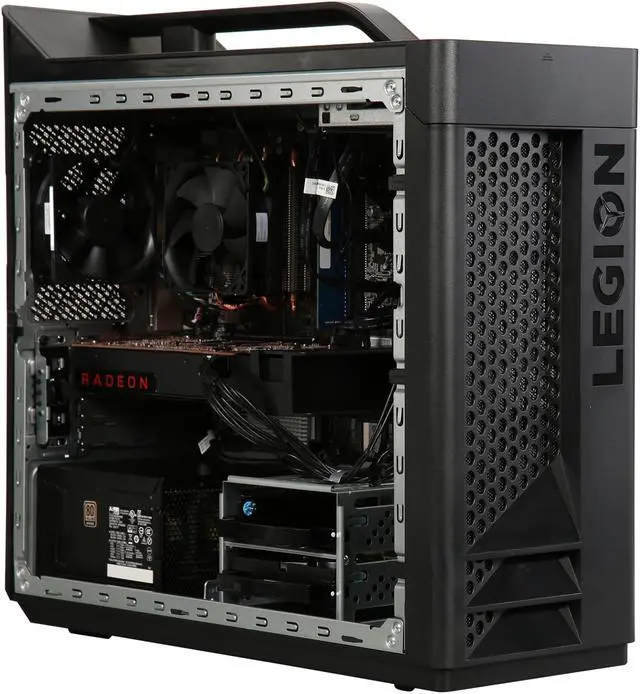 Alt view image 8 of 10 - Lenovo Gaming Desktop Legion T530-28APR 90JY0016US AMD Ryzen 5 2400G 8GB DDR4 1TB HDD AMD Radeon RX 570 Windows 10 Home 64-Bit