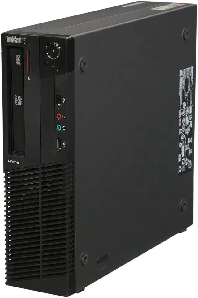 Alt view image 3 of 8 - Lenovo Grade A Desktop Computer ThinkCentre M82 Intel Core i5-3470 8GB DDR3 240GB SSD Windows 10 Pro