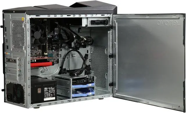 Alt view image 5 of 9 - Lenovo Gaming Desktop Legion 90H7007AUS Intel Core i5-7400 8GB DDR4 1TB HDD GeForce GTX 1050 Ti Windows 10 Home 64-bit