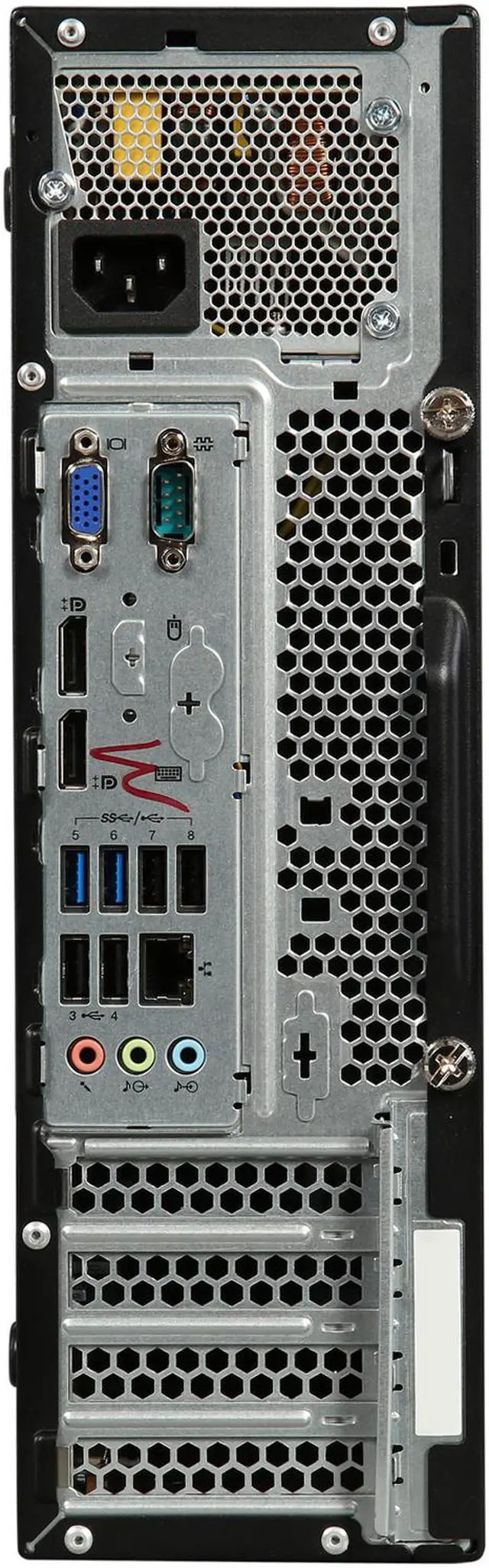 Alt view image 8 of 9 - Lenovo Grade A Desktop Computer M83 Intel Core i5-4590 8GB DDR3 240GB SSD Windows 10 Pro