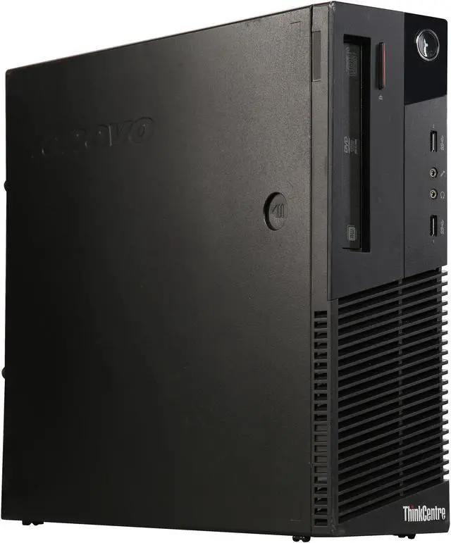 Main image of Lenovo Desktop Computer M93P Intel Core i5 4th Gen 4570 (3.20 GHz) 16 GB DDR3 240 GB SSD Windows 10 Pro 64-bit 1 Year Warranty