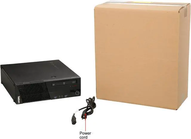 Alt view image 9 of 9 - Lenovo Desktop Computer M93P Intel Core i5 4th Gen 4570 (3.20 GHz) 16 GB DDR3 240 GB SSD Windows 10 Pro 64-bit 1 Year Warranty