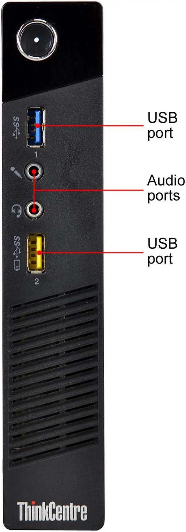 Alt view image 3 of 3 - Lenovo M73-TINY Core i5-4570T 2.9GHz/8GB/500GB HDD/NO_ODD/WIn10P64/Refurbished