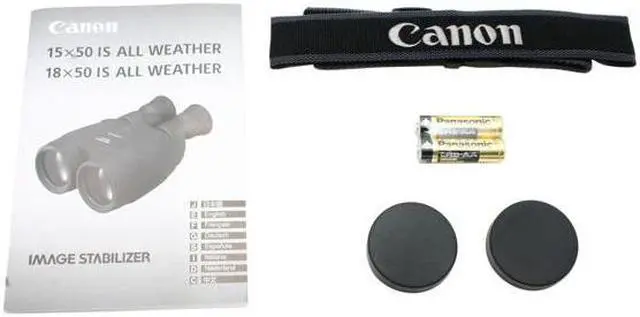 Alt view image 7 of 9 - Canon 15 x 50 IS All Weather Binoculars