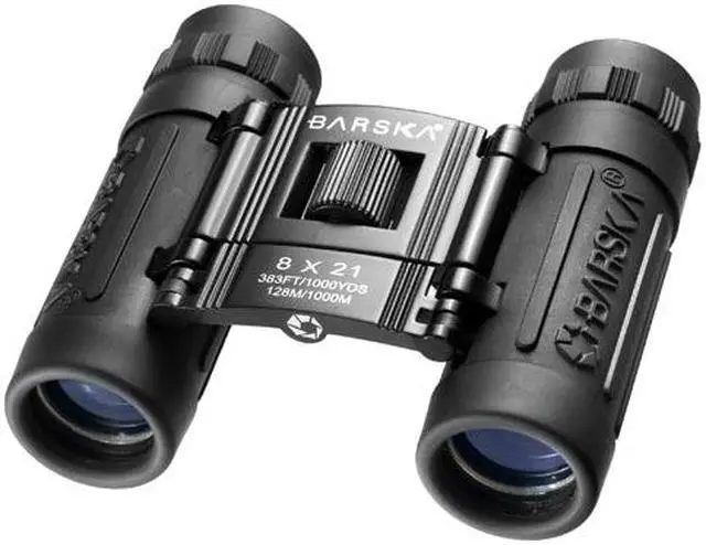Alt view image 2 of 3 - BARSKA LUCID VIEW 8x21 Clam Compact Binoculars