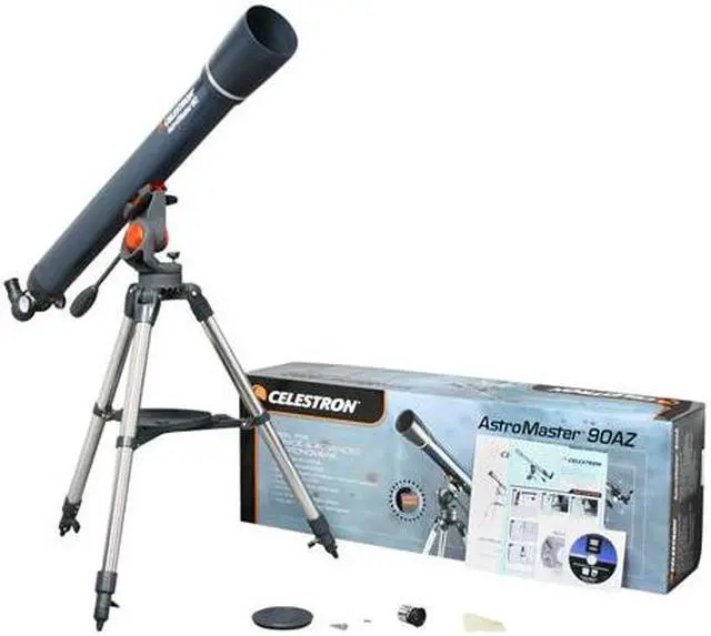 Alt view image 6 of 6 - CELESTRON AstroMaster 90AZ Telescope