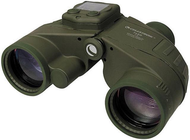 Main image of CELESTRON Cavalry 7x50 71422 Binocular with GPS, Digital Compass & Reticle