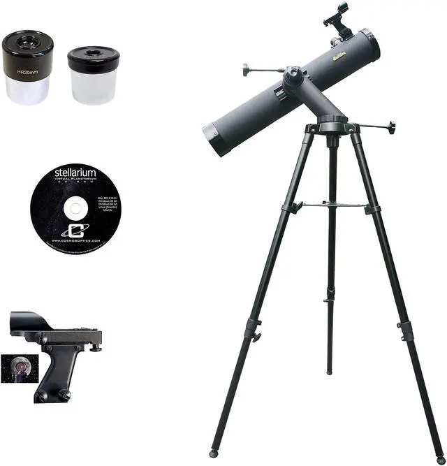 Main image of Galileo G-80090TRGB 800 mm x 90 mm Astronomical Reflector Telescope