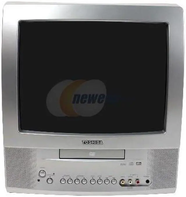 Alt view image 2 of 7 - TOSHIBA MD13P1 13" Silver 13" TV/ DVD Combination