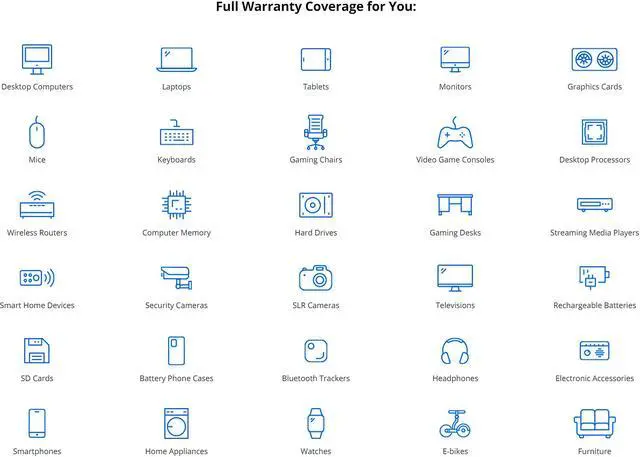 Alt view image 4 of 4 - 1 Year Complete Unlimited Electronic Device Protection Plan ($1,500 Annual Claim)