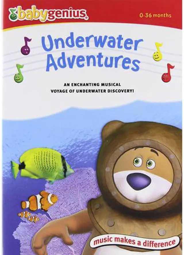 (未使用･未開封品)Favorite Nursery Rhymes & Underwater Adventures [DVD] PACIFIC ENTERTAINMENT COR BABY GENIUS UNDERWATER ADVENTURE